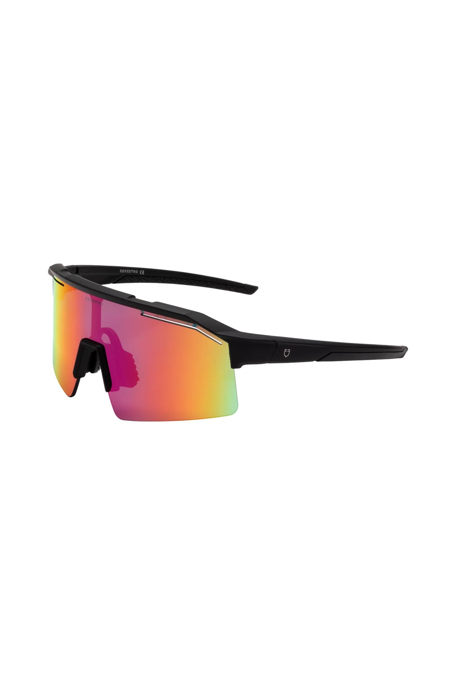 SS2026 Soleil Sports Polariserte solbriller Black Matt/Black/Red Revo Én størrelse