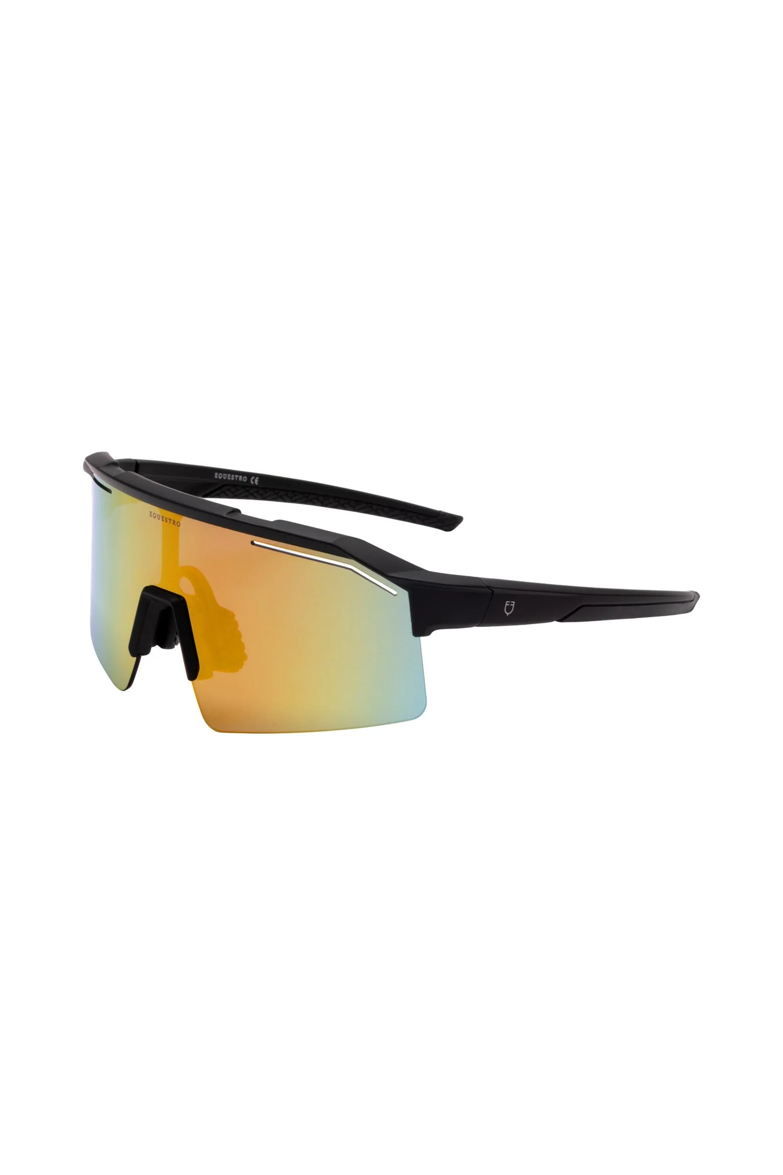 SS2026 Soleil Sports Polariserte solbriller Black Matt/Gold Revo Én størrelse