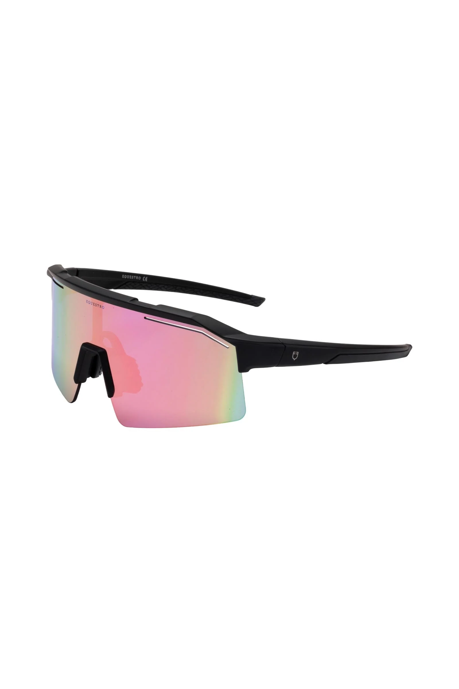 SS2026 Soleil Sports Polariserte solbriller Black Matt/Pink Revo Én størrelse