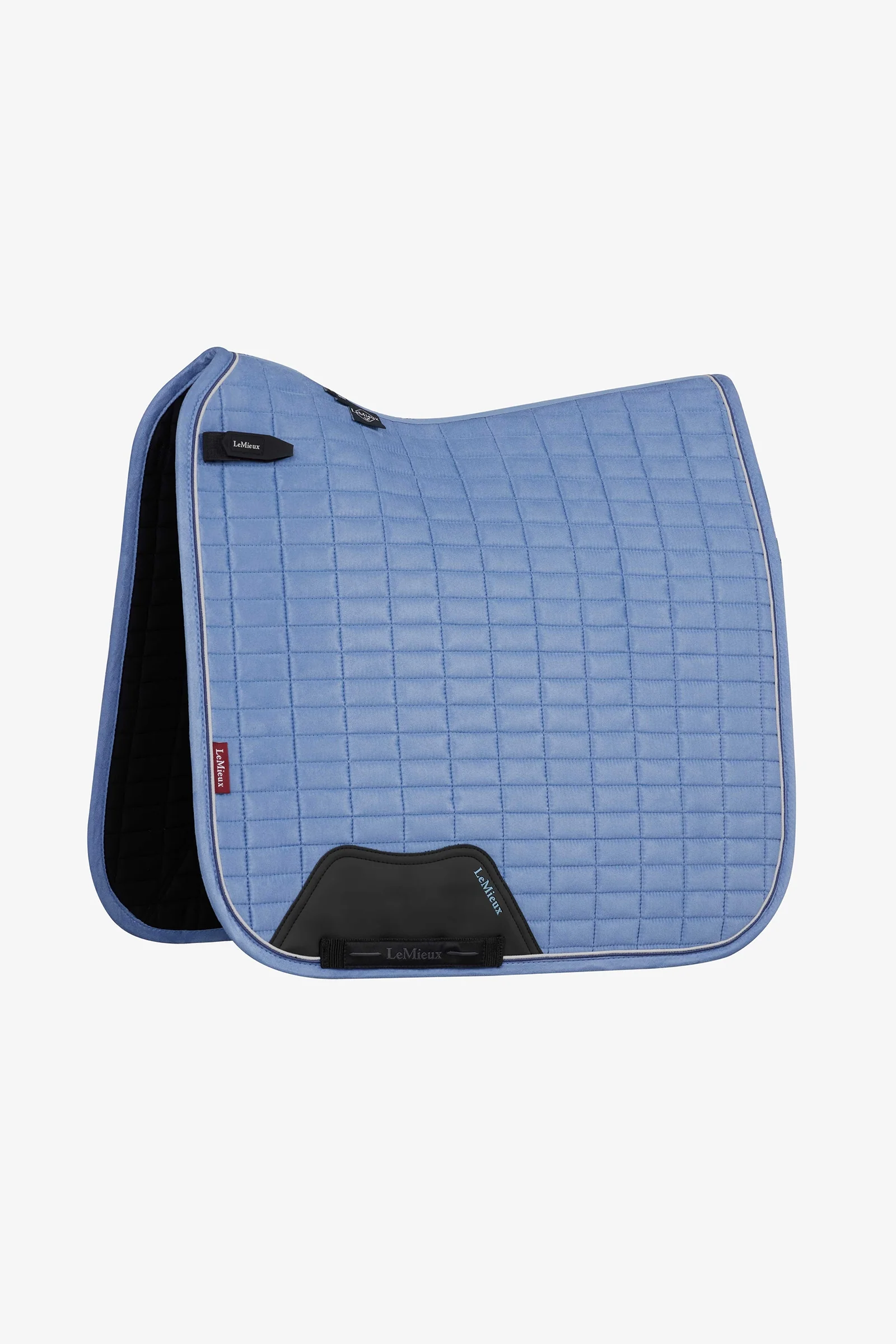 semsket firkantet dressur salunderlag Powder Blue S/M