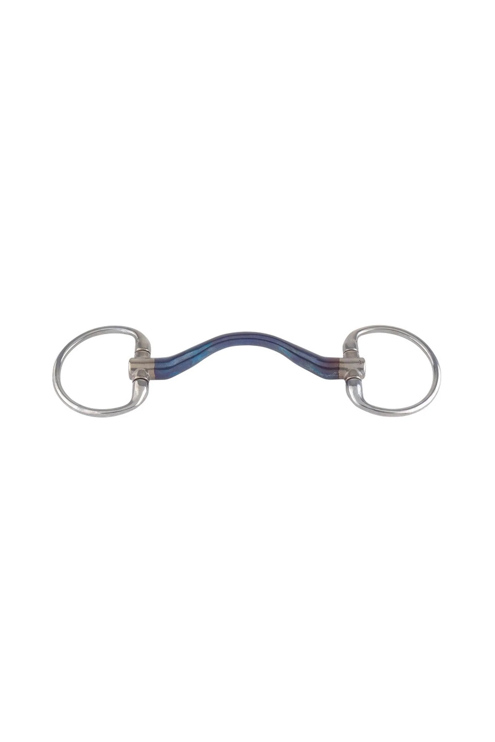 Sweet Iron muffebitt med medium port Blue 145 mm