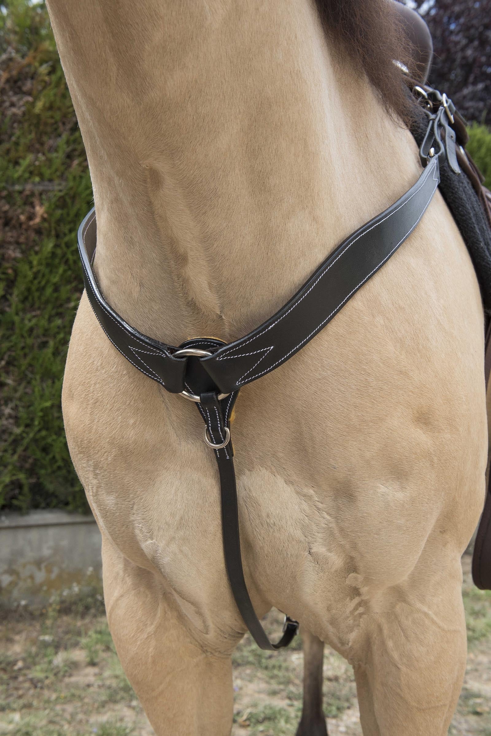 Toppstikning western brystplate Black Én størrelse