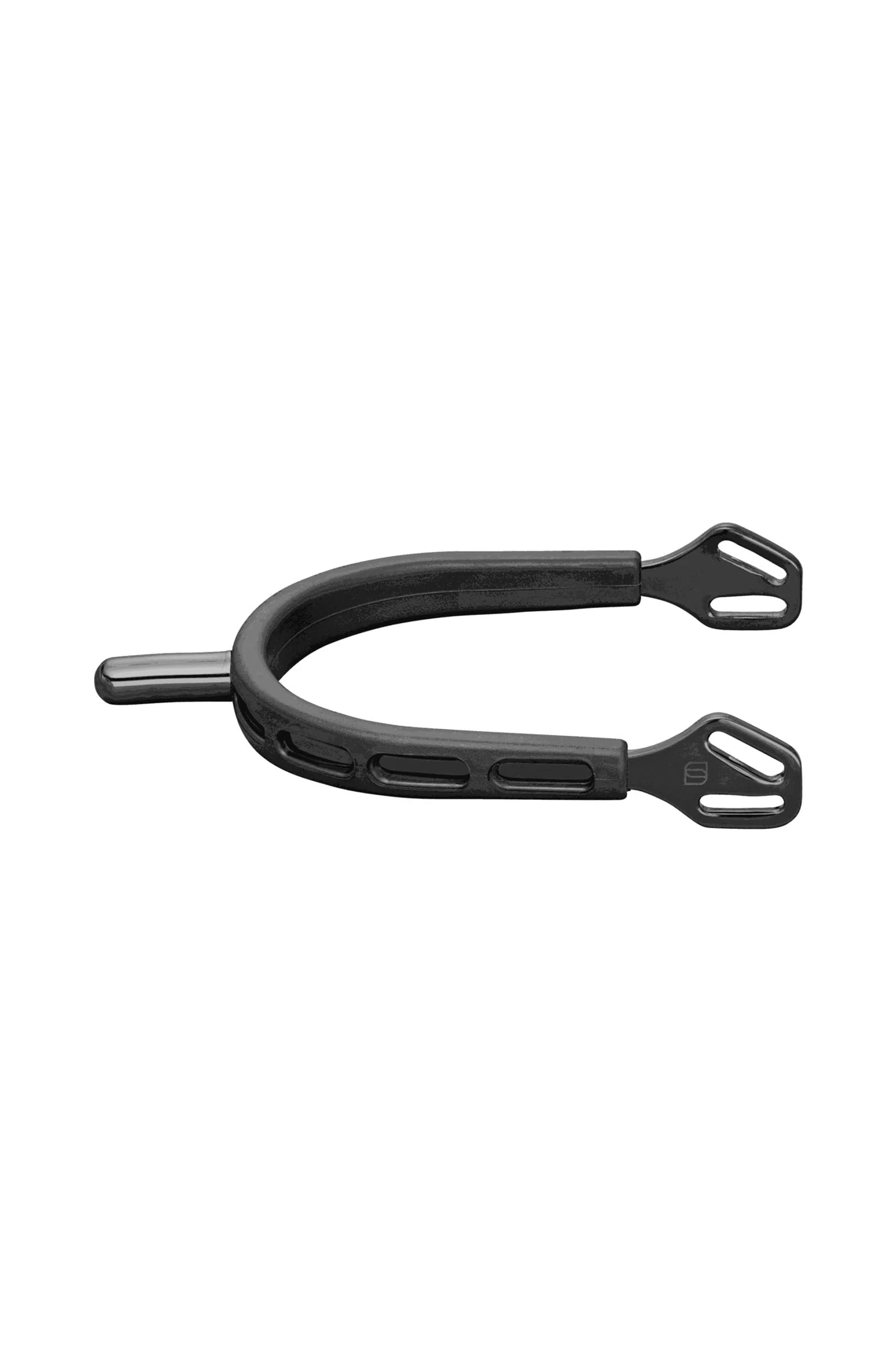 Ultra Fit Extra Grip sporer, rustfritt stål, 25 mm, rund hals Black 25