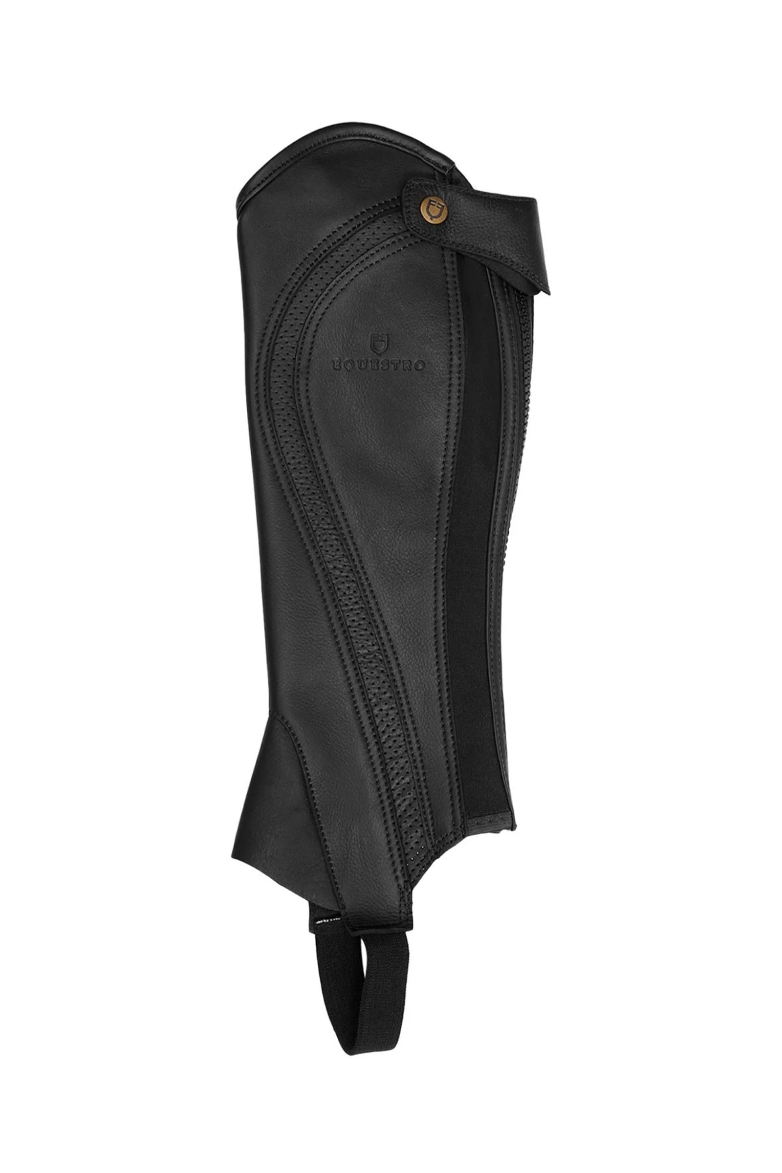 unisex chaps perforert lær maksimal komfort Black M