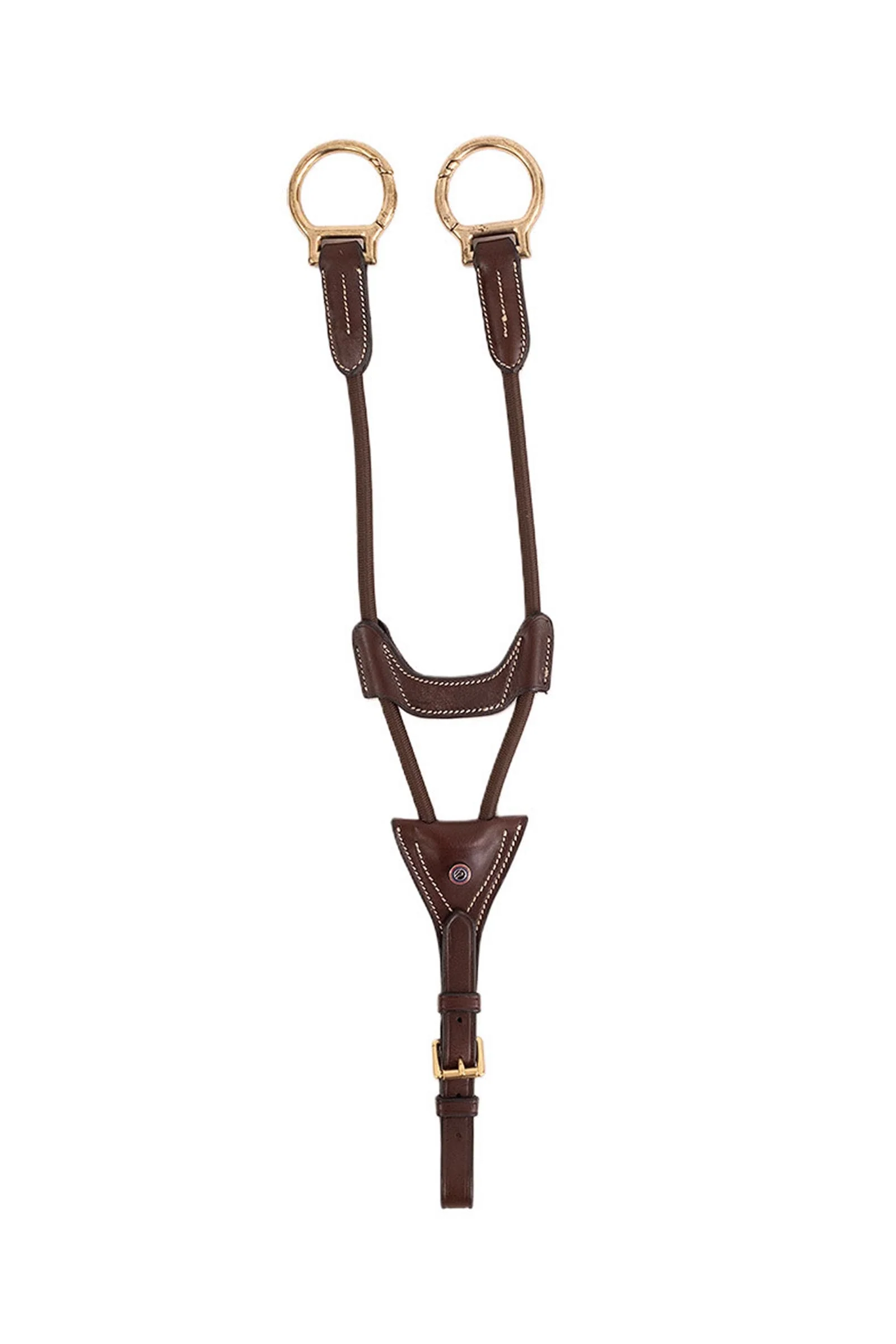 Valkenswaard Elastisk løpende martingal Attachment Brown/Gold C