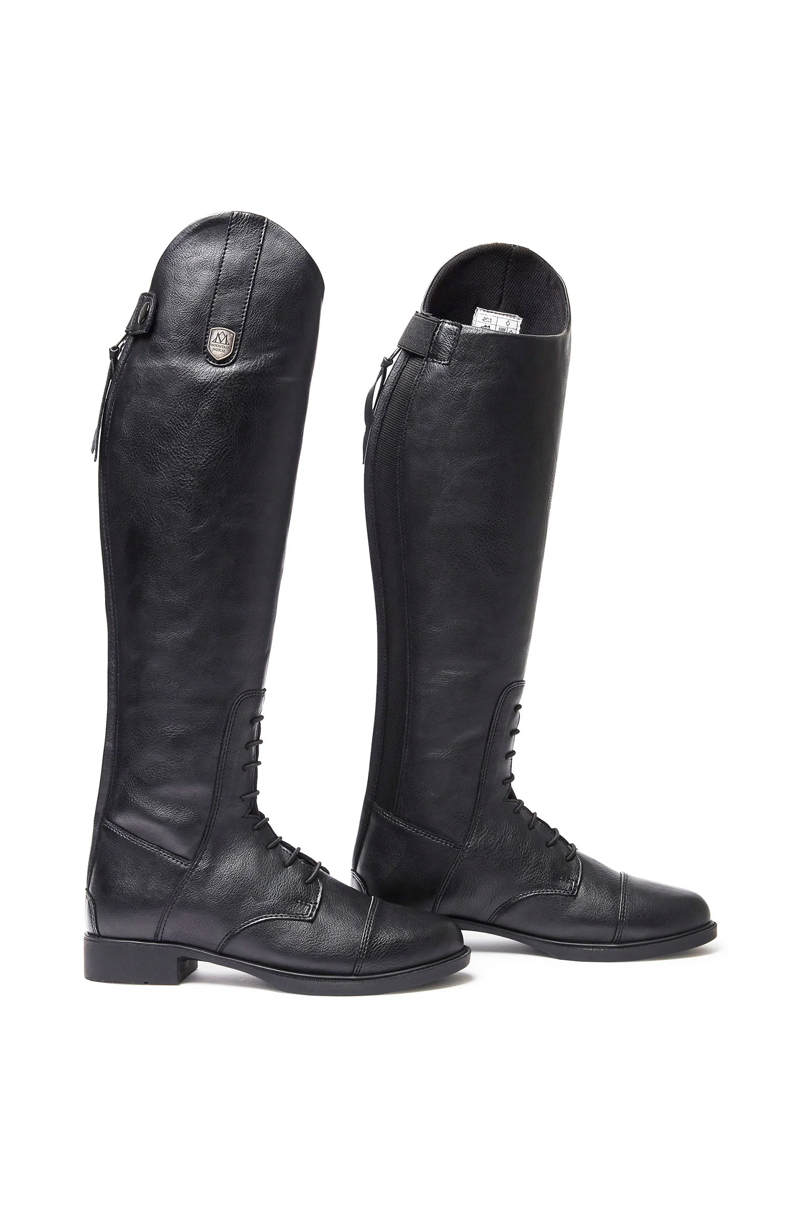 Veganza Young vinterrideboots for barn Black 39 Regular Wide