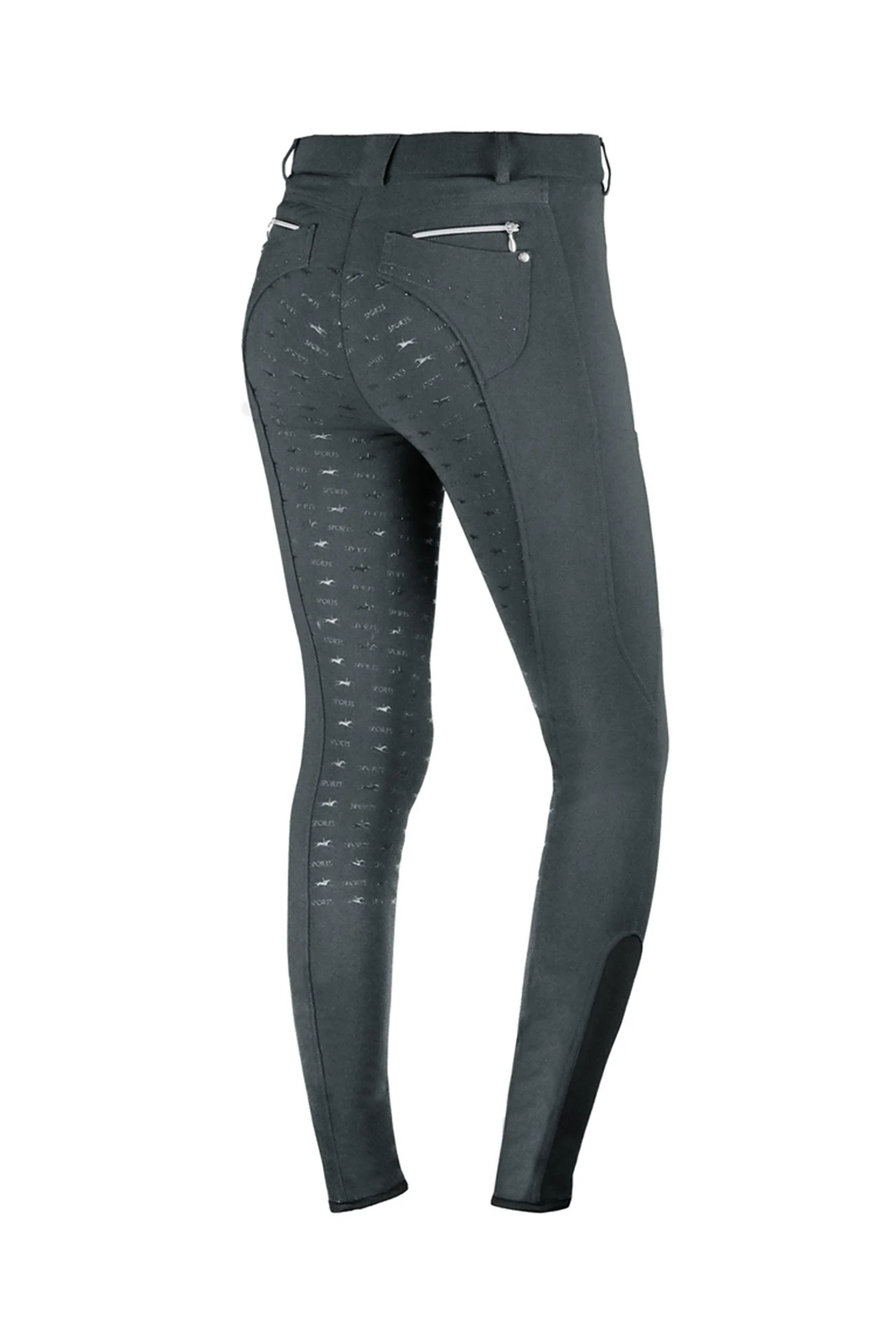 Victory helforsterket ridebukse Graphite Dark grey 40
