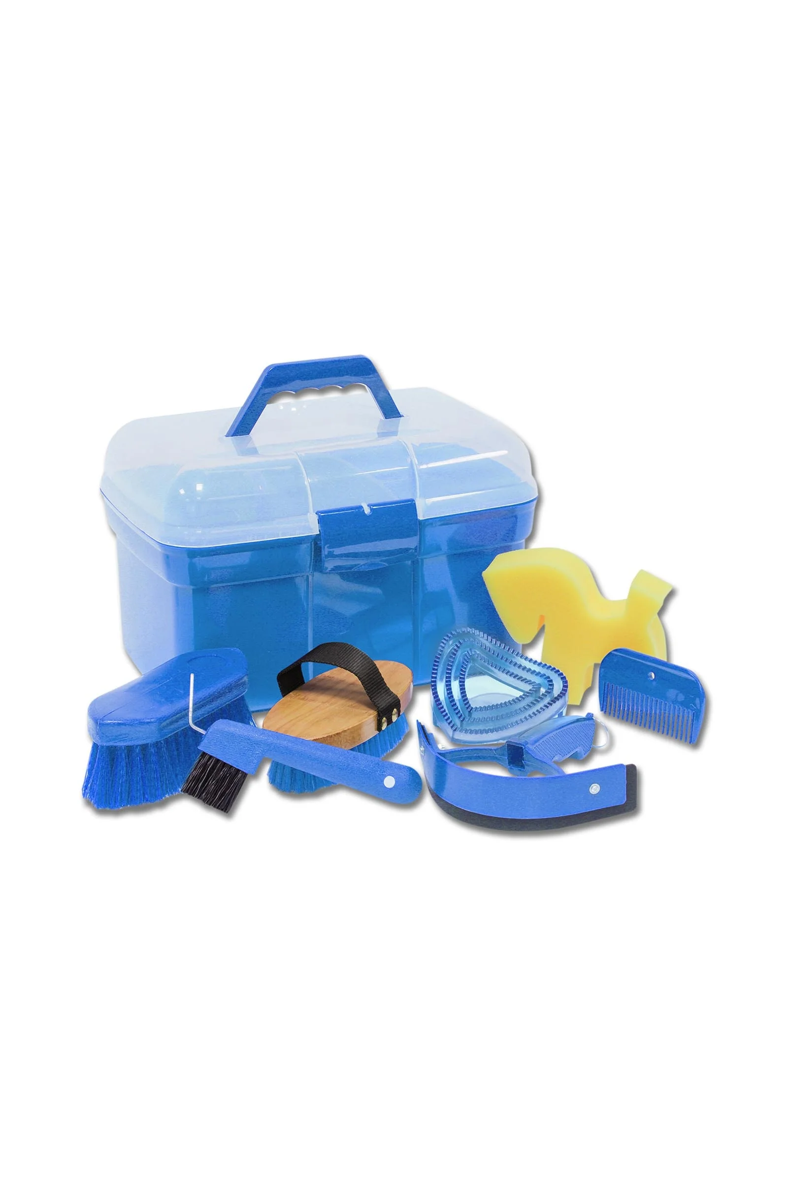 pusseboks + pleiesett Azure Blue Én størrelse