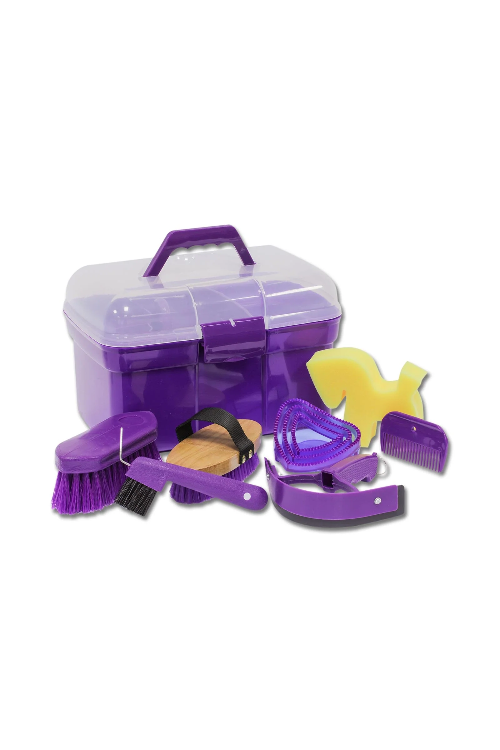 pusseboks + pleiesett Lilac Én størrelse