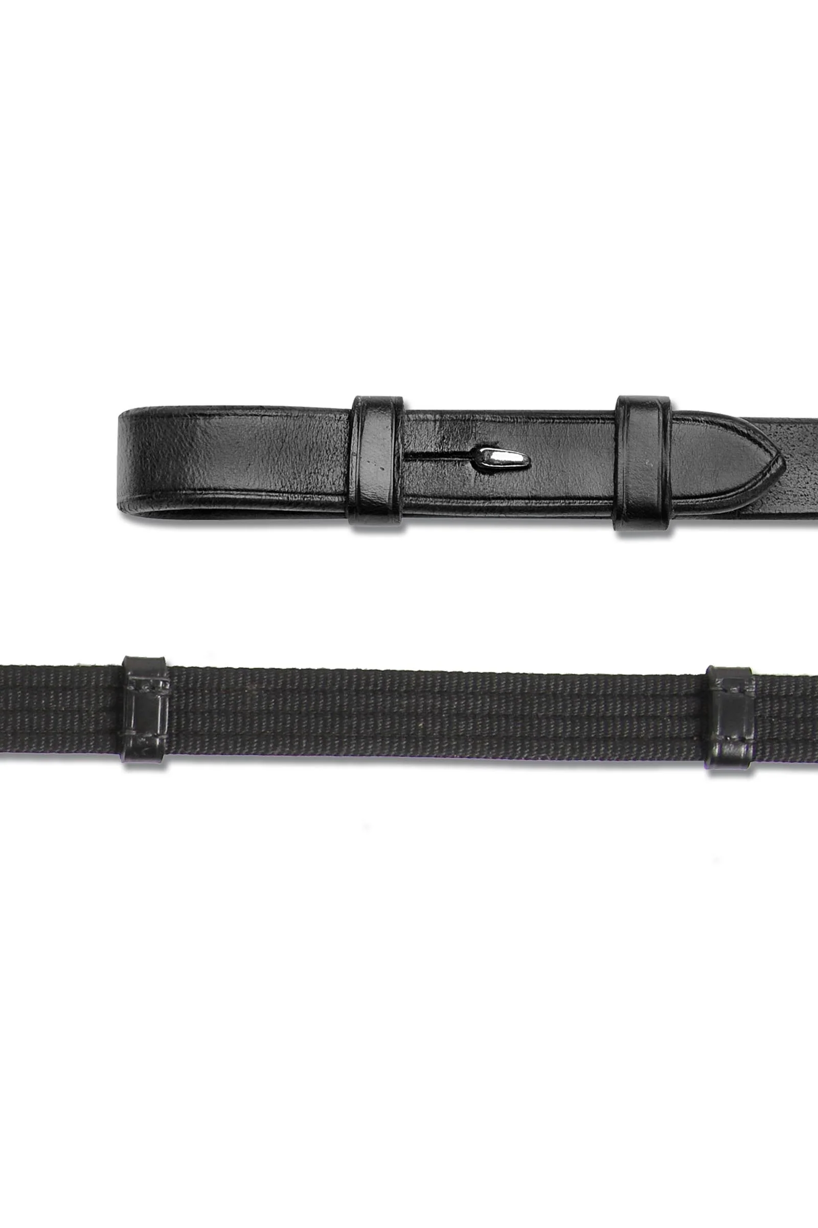 båndtøyler med kroker, 19 mm Black Én størrelse