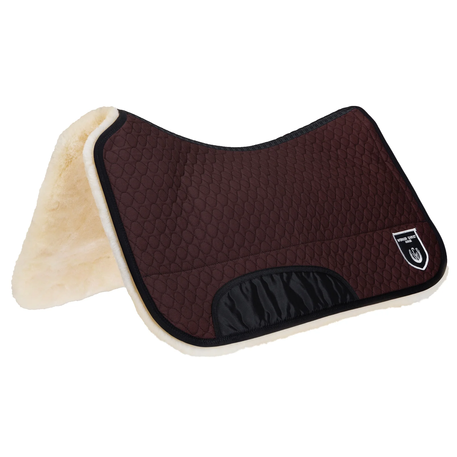 Western salpad uten borrelÄs, ullhÞyde 30mm Brown/Natural 80
