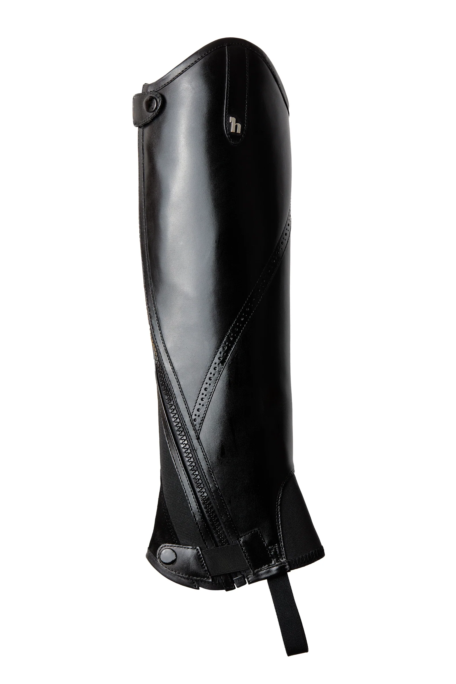 Wicklow leggchaps med hull-detaljer Black S