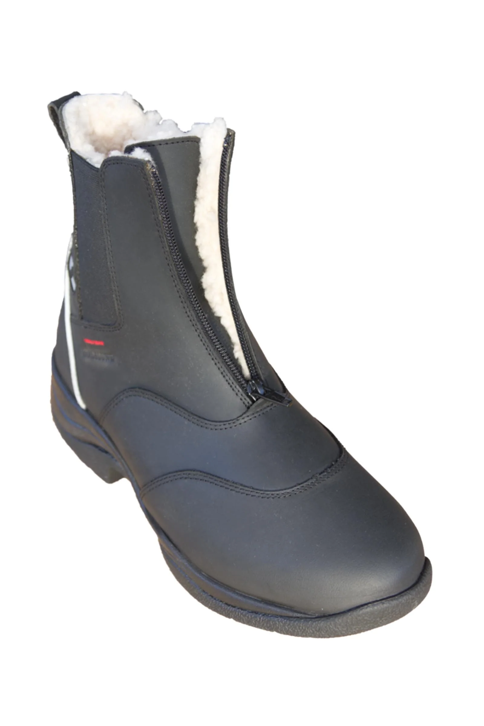 Vinter ridesko med lammeskinn Black 42
