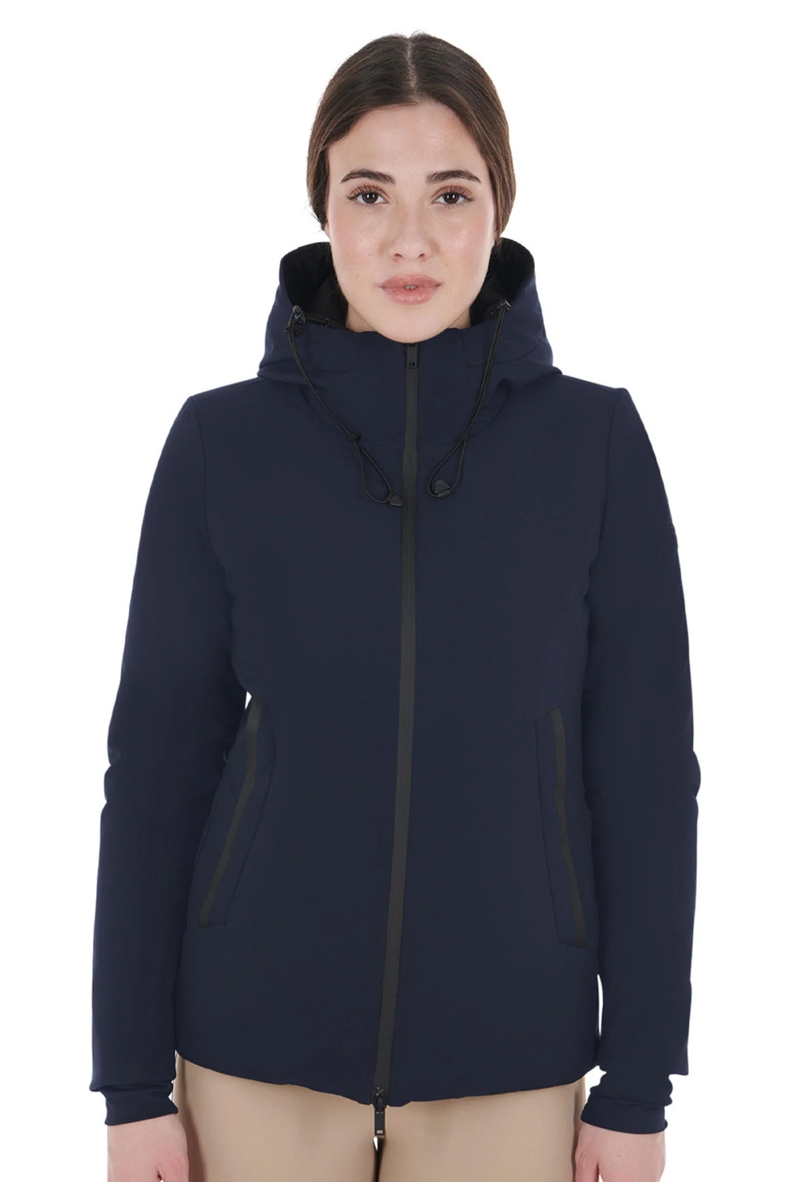 damedunjakke vann- og vindavvisende Navy Blazer L
