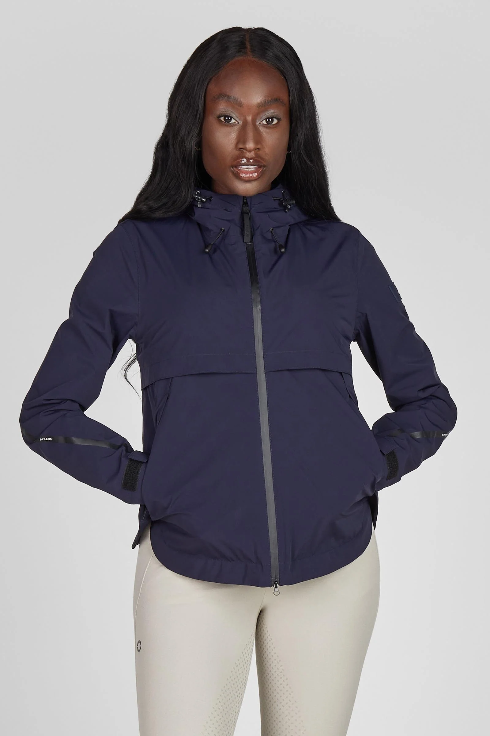 dame regnjakke Nightblue 38