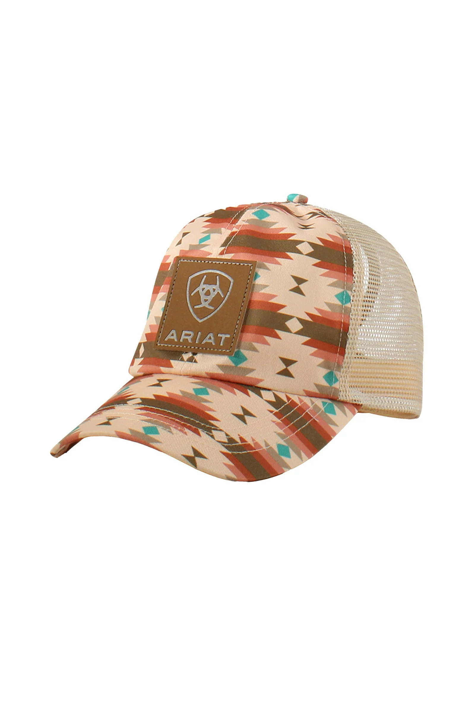 Dame Southwest Print Logo Patch caps Pink Én størrelse