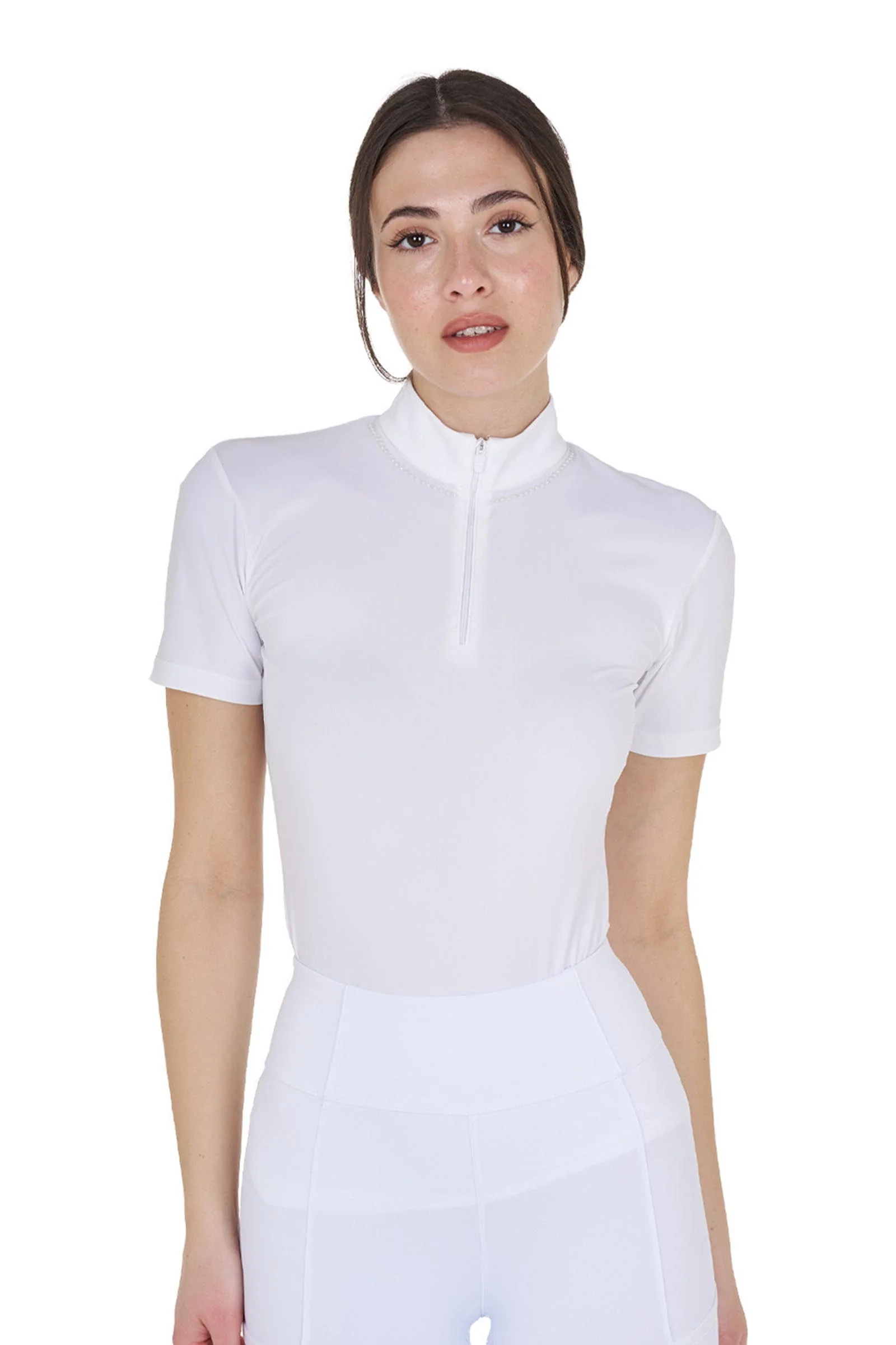 dame treningspolo White S