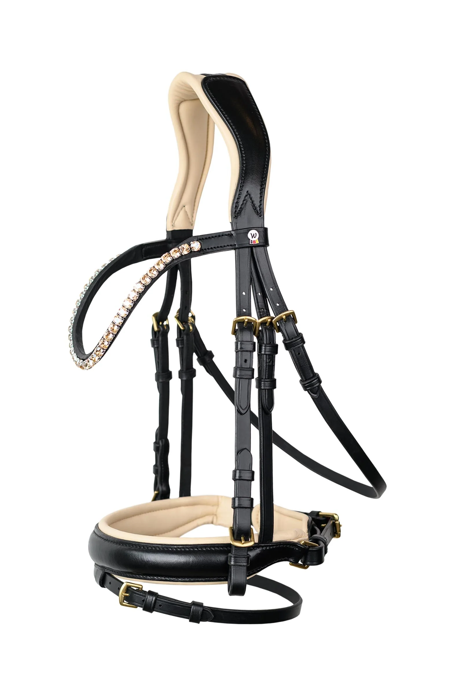 X-Line Ivory hodelag med kombinert pullback nesereim Black P
