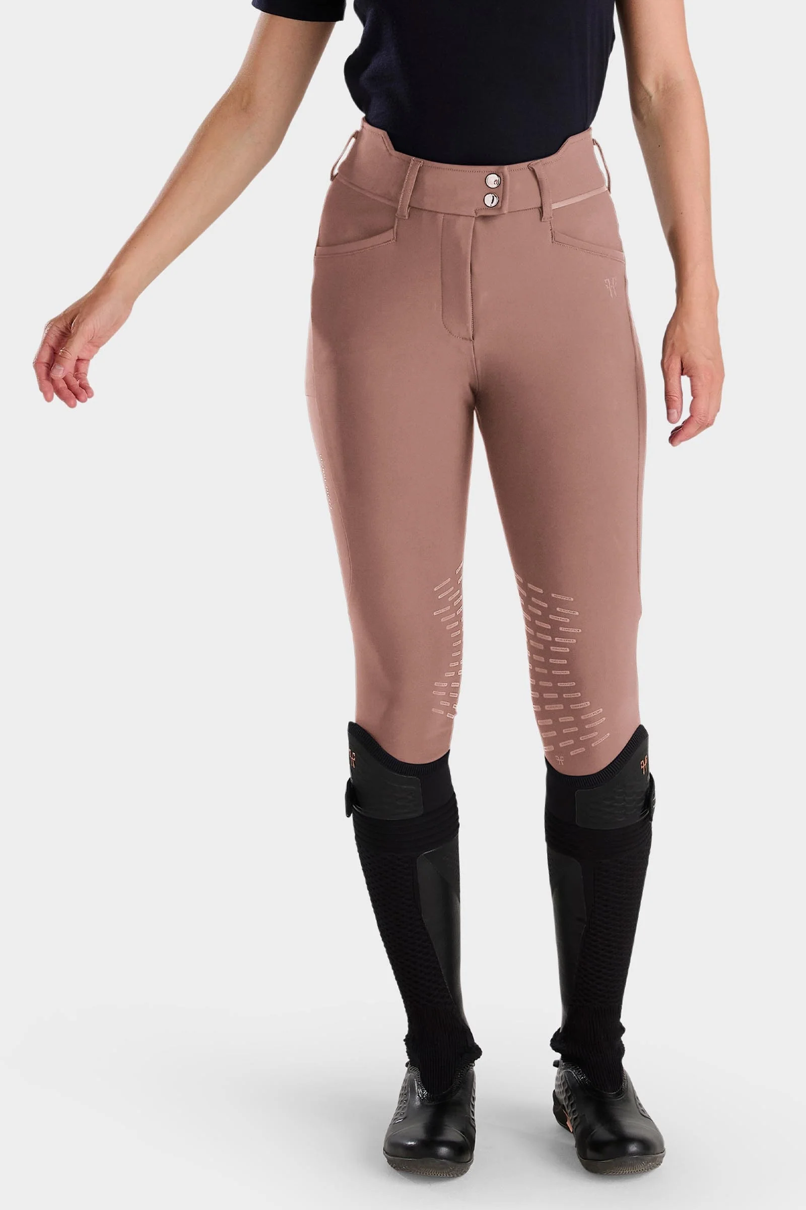 X-Performance Iconic Riding dameknægrebsridebukser Soft Brown 32