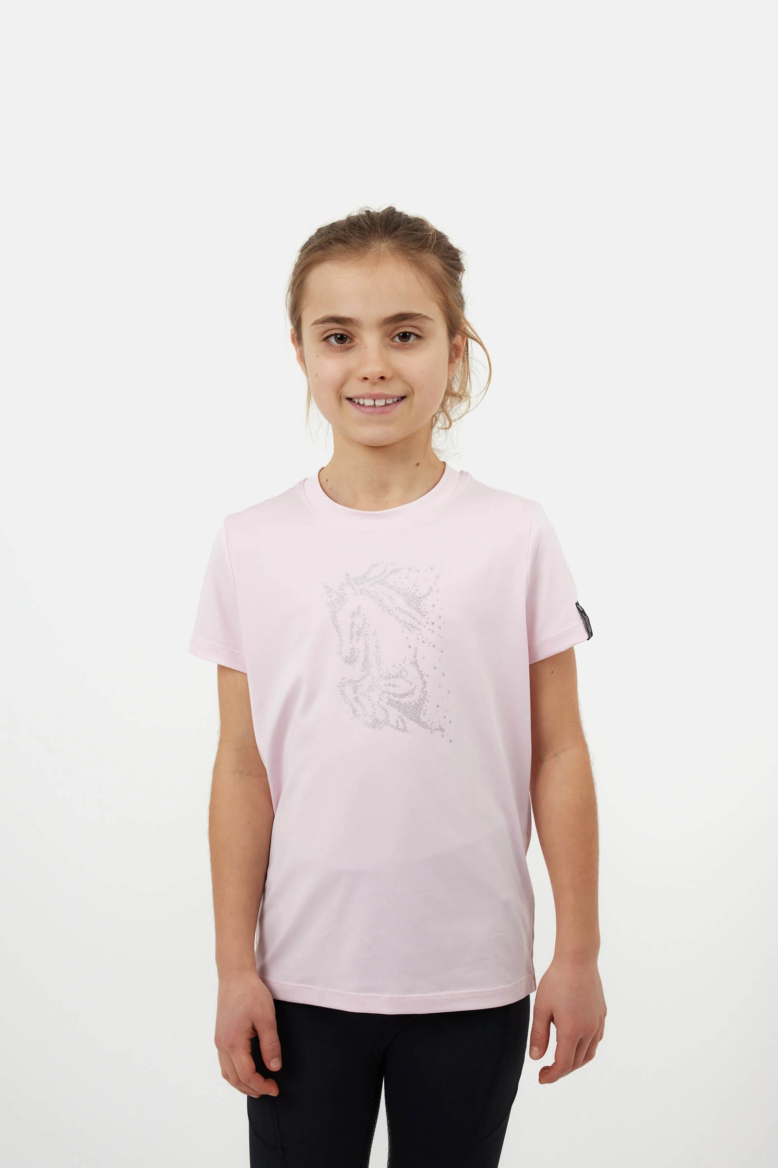 Young Rytter Wilda T-skjorte Barely Pink 146-152